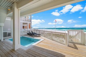 Casa, 5 habitaciones, alberca privada, vista al océano | Alberca privada