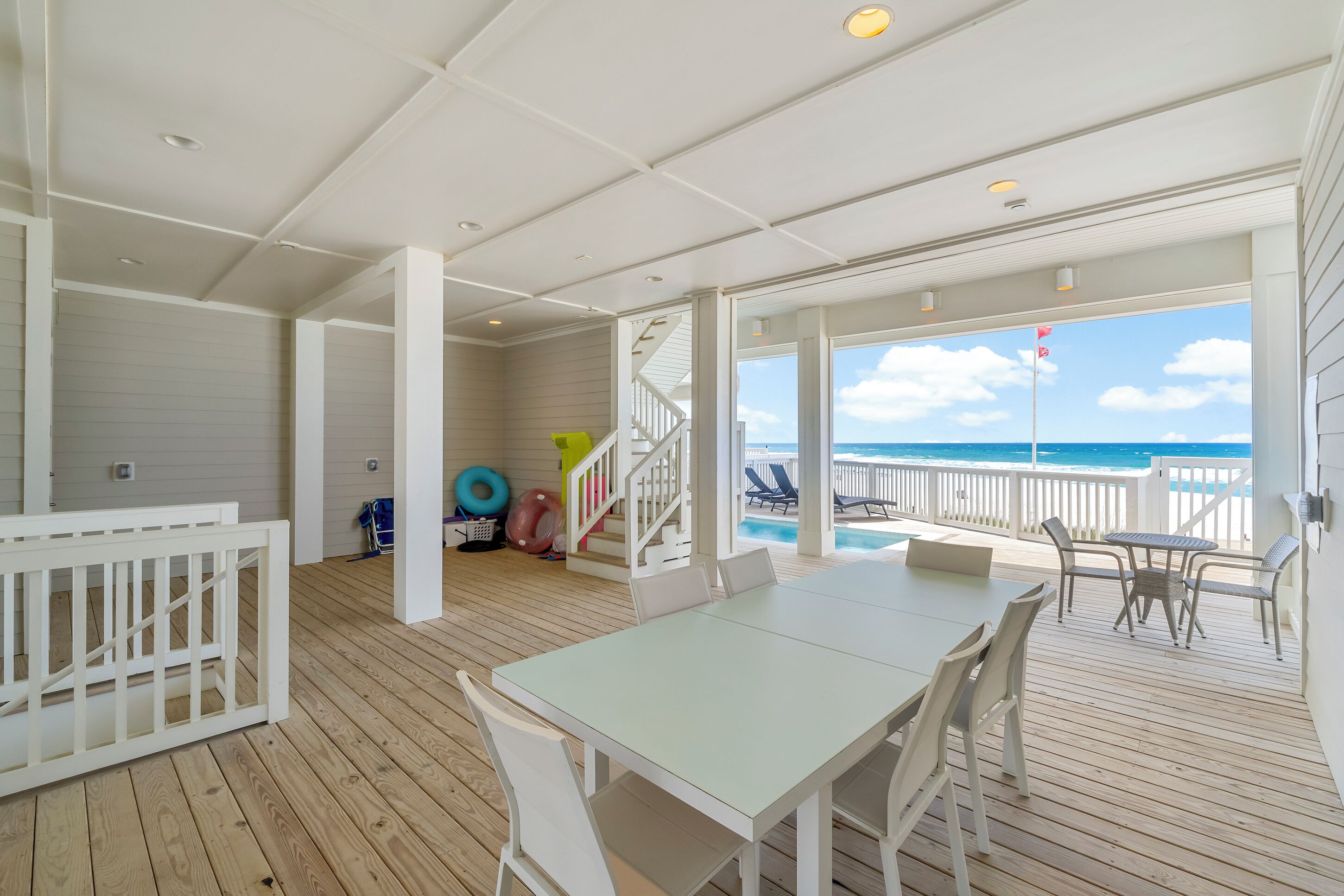Casa, 5 quartos, piscina particular, vista para o oceano | Terraço/pátio