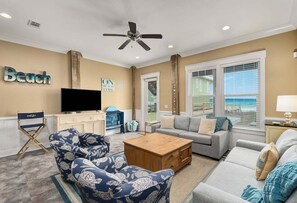 Smart TV, table tennis, books