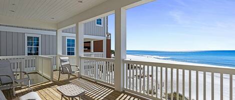 Maison, 5 chambres, piscine privĂ©e, vue sur lâocĂ©an | Balcon