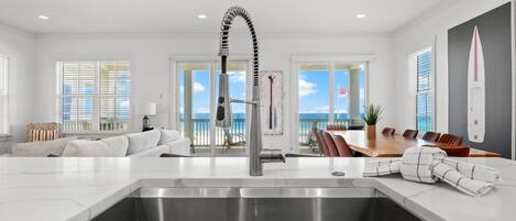 Maison, 5 chambres, piscine privée, vue océan | Cuisine privée