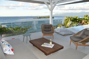 Property grounds - Villa Cachette Luxe Piscine à Débordement vue mer (Le Gosier)