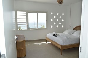5 bedrooms, iron/ironing board, WiFi, bed sheets - Villa Cachette Luxe Piscine à Débordement vue mer (Le Gosier)
