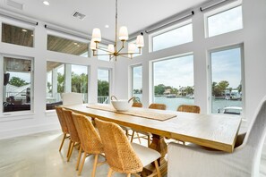 Dining - New House, Waterfront, Pool, Hot Tub, Golf Cart (Indian Rocks Beach)