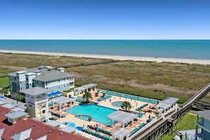 Una piscina climatizada