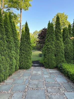 Enceinte de l’hébergement