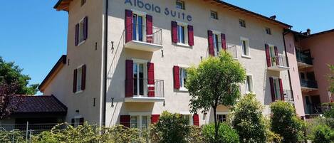 Fassade der Unterkunft