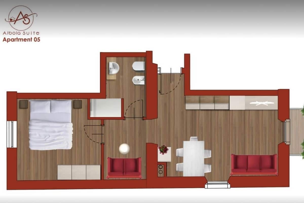 คอนโด | เครื่องนอนระดับพรีเมียม, ผ้านวมขนเป็ด, โต๊ะทำงาน, ผ้าม่านกันแสง