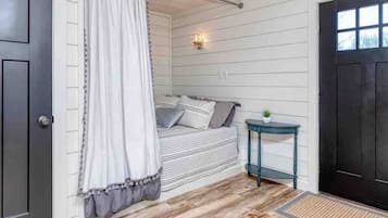 1 bedroom, iron/ironing board, travel crib, free WiFi
