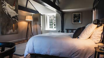 Chambre Bleue | Literie de qualité supérieure, décoration personnalisée