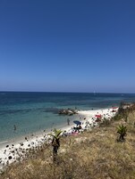 Vista a la playa o al mar