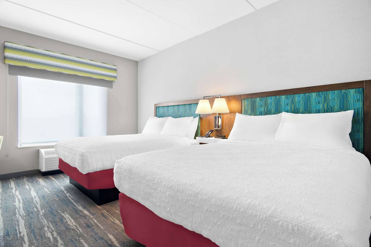 In-room safe, desk, laptop workspace, blackout drapes