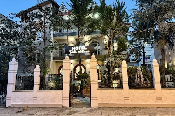 Majoituspaikan julkisivu