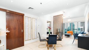 Living area - Vacay Lettings - 8 Boulevard Walk (Dubai)