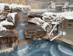 Indoor pool, outdoor pool