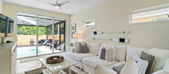 3 BR Beach Home With Heated Pool