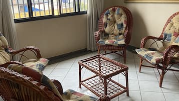 Apartamento clássico | Área de estar