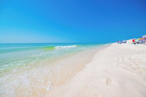 On the beach