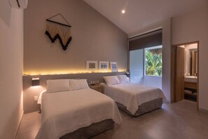 4 camere, una scrivania, ferro/asse da stiro, culla da viaggio