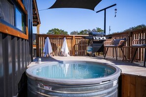Terrace/patio - Contained in Gruene *Cowboy* Heated Pool (New Braunfels)