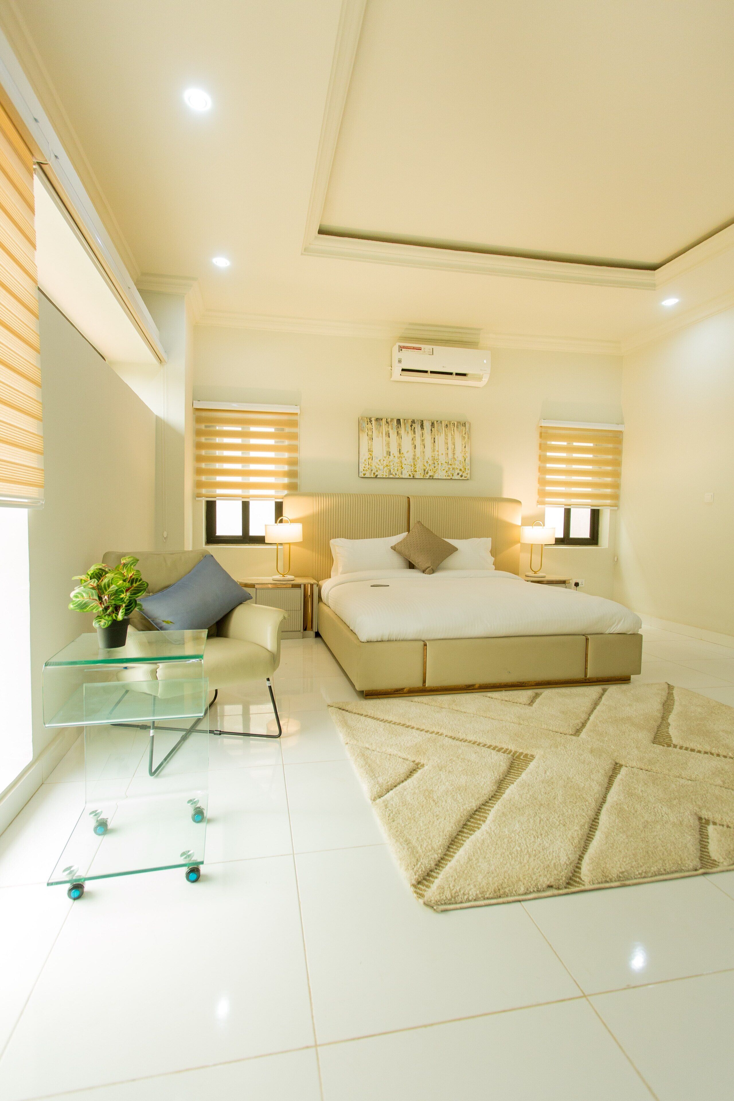 尊荣公寓, 1 间卧室, 可进入俱乐部酒廊, 行政层 | 客房内保险箱、特色装修、特色家居、笔记本电脑工作区