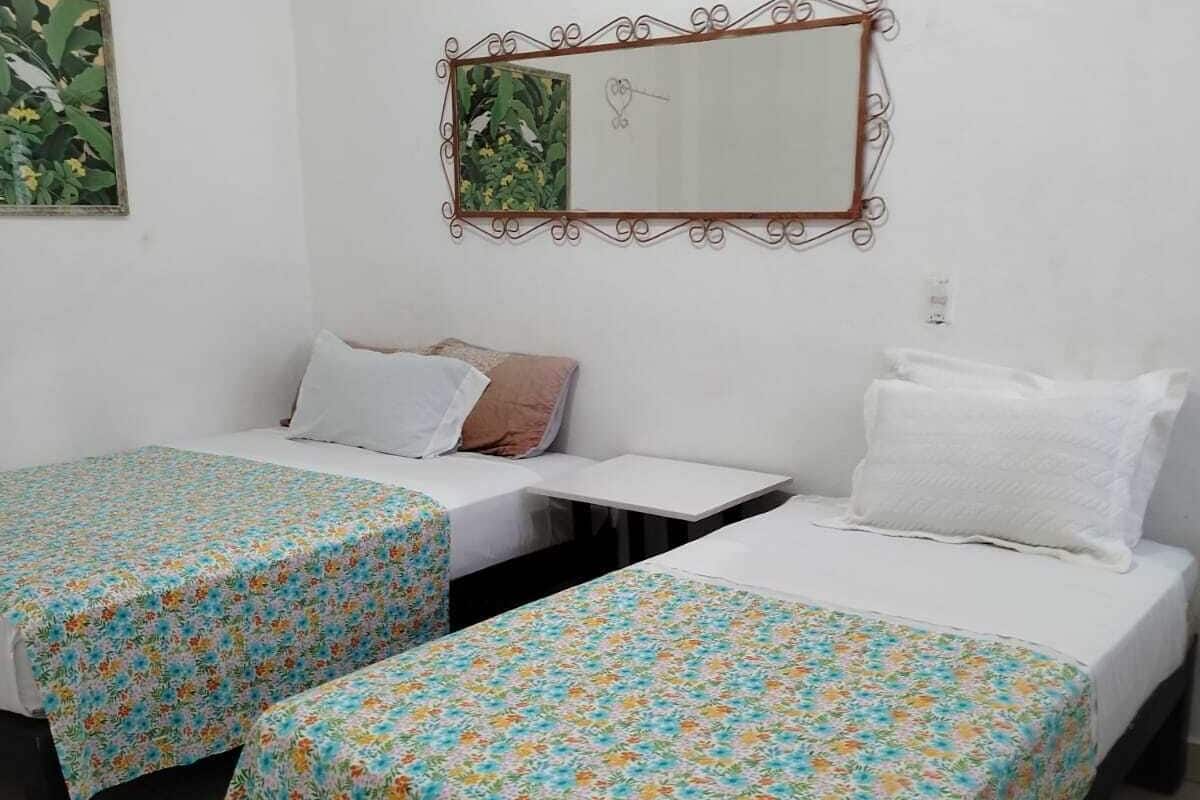 1 habitación y ropa de cama hipoalergénica