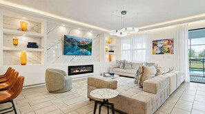 Maison, plusieurs lits, accès piscine, vue piscine (2903FS SL) | Coin séjour