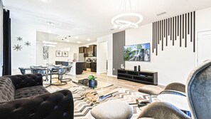 Ferienhaus, Mehrere Betten, Poolzugang, Poolblick (3949LA WIR) | Wohnbereich