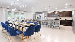 House, Multiple Beds, Pool Access, Pool View (3063MD WIR_01) | Dining - Windsor Island Resort 10br Villa Pool Near Disney 3063 (Davenport)