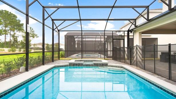 Pool - Windsor Island Resort 10br Villa Pool Near Disney 3063 (Davenport)
