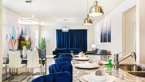 Ferienhaus, Mehrere Betten, Poolzugang, Poolblick (4428KR WIR) | Speisen