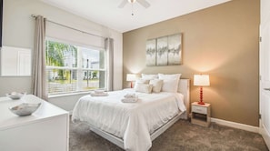 Casa, várias camas, acesso à piscina, vista para a piscina (1244CD_M CG) | 5 quartos, individualmente decorados, individualmente mobiliados