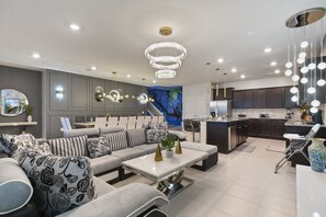 Ferienhaus, Mehrere Betten, Poolzugang, Poolblick (3735LA WIR) | Wohnbereich