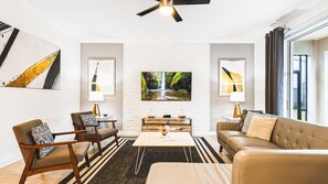 House, Multiple Beds, Pool Access, Pool View (2936PS_W 20230901 SL) | Living area - Storey Lake Resort 6br Cozy Home With 2936 (Kissimmee)