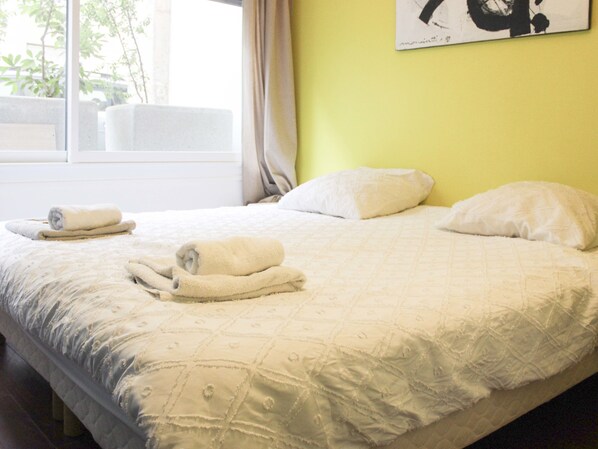 1 soverom, strykejern/-brett, wi-fi og sengetøy