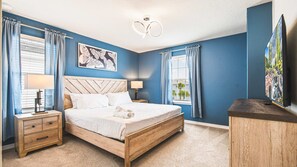 House, Multiple Beds, Pool Access, Pool View (7271OL Solterra) | 7 bedrooms, individually decorated, individually furnished, bed sheets - 7BR Solterra Resort - Newly Renovated Home w Pool (Davenport)