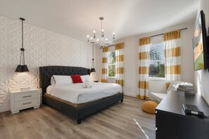 Hus, flere senger, adgang til basseng, bassengutsikt (547MB BV) | 9 soverom, individuelt dekorert, individuelt innredet og sengetøy