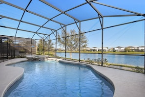 Pool - Elegant Home With Pool & Spa, Close to Disney (Kissimmee)