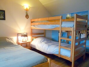 2 chambres, Wi-Fi gratuit, draps fournis
