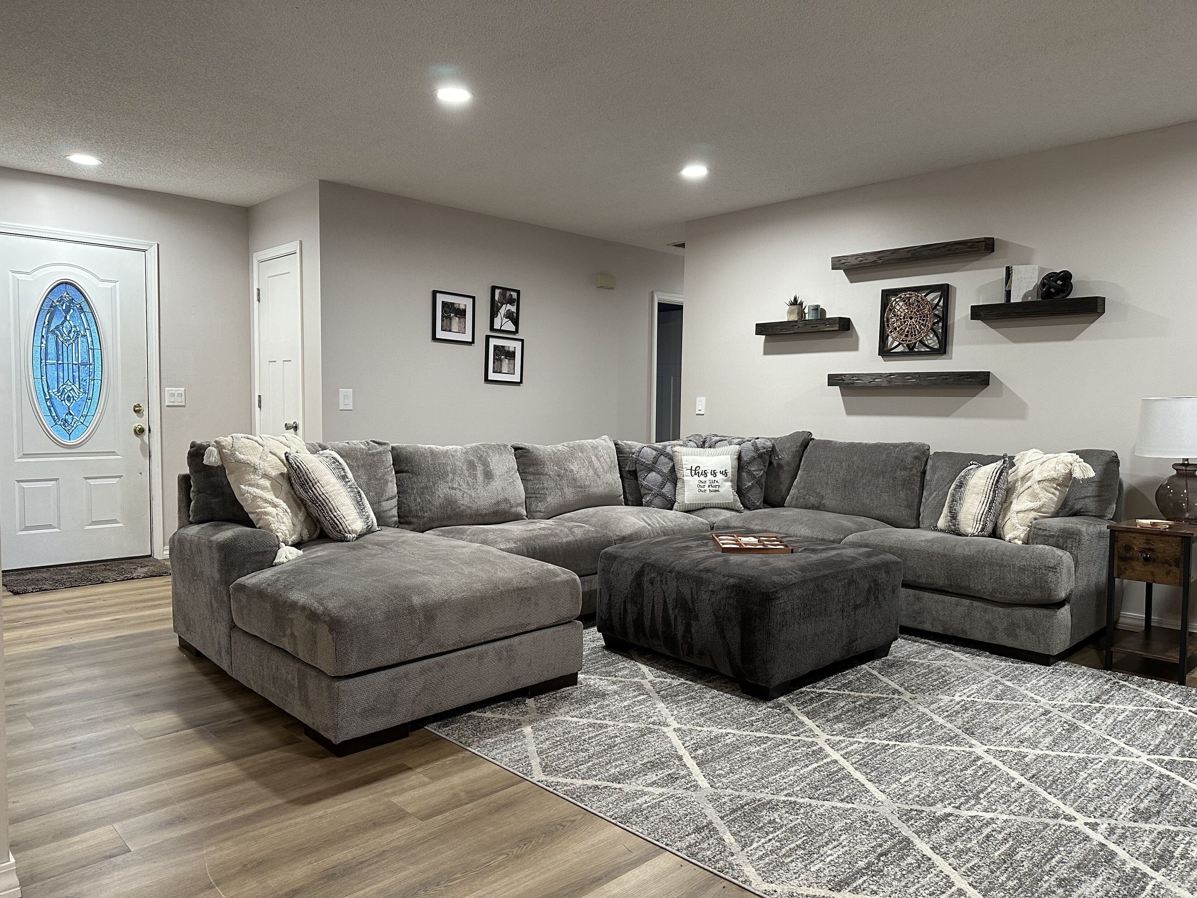 TV connectée, cheminée