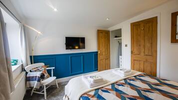 Cottage | 1 kamar tidur, setrika/meja setrika, Wi-Fi gratis, dan seprai linen