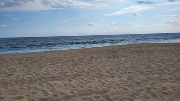 Sun loungers, beach towels
