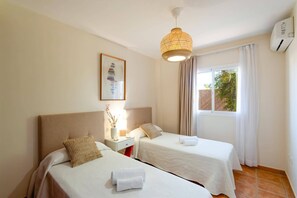 3 quartos, Wi-Fi, roupa de cama