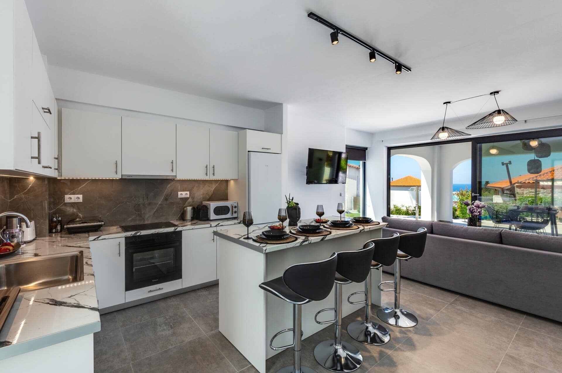 Microwave, dishwasher