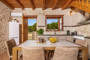 Microwave, dishwasher, coffee/tea maker