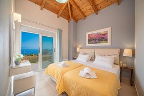 4 bedrooms, WiFi, bed sheets - Villa Estiasi by Villa Plus (Ionian Islands)