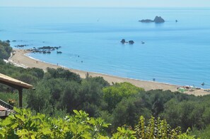 Apartment, 1 Bedroom, Smoking, Balcony | Exterior - Studio Apartment Above Pelekas Beach no 1 (Corfu)