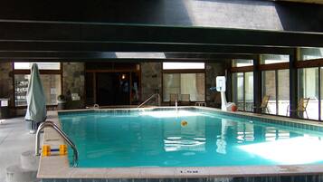 Indoor pool, outdoor pool