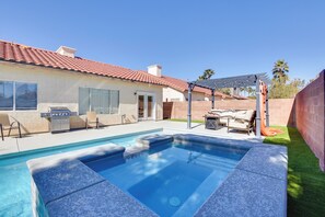 Una piscina climatizada
