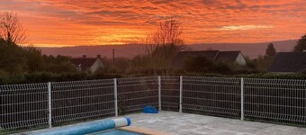 Maison de Vacances Familiale Avec Piscine au Coeur du Perche - 10 Personnes